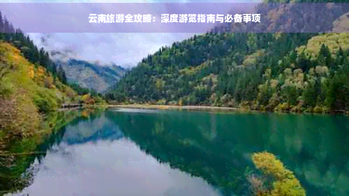 云南旅游全攻略：深度游览指南与必备事项